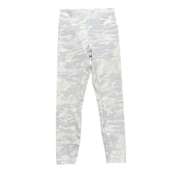 LULULEMON Wunder Under High Rise Tight 25" Luxtreme Gray Camo Size 8 - Picture 2 of 11
